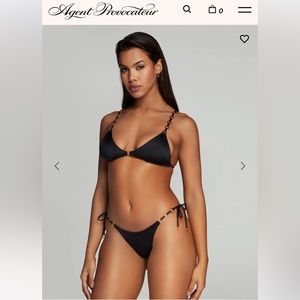 Agent Provocateur black bikini